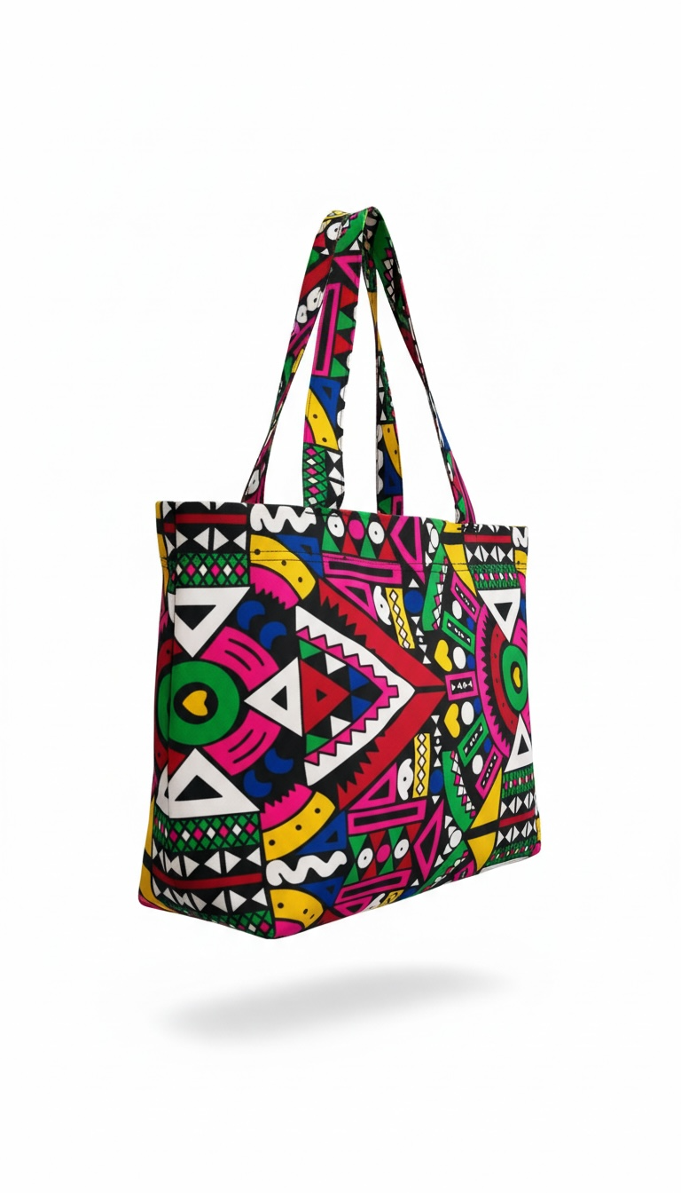 Sac Cabas Wax pratique tous les jours taille L