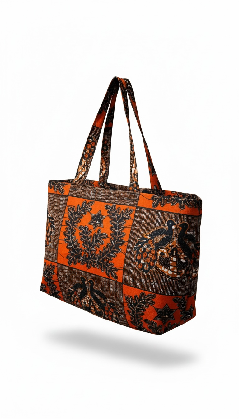 Sac Cabas Wax pratique tous les jours taille L