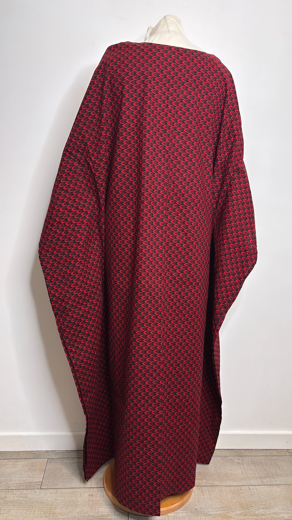 Boubou africain en Wax fait main en coton motif  écailles