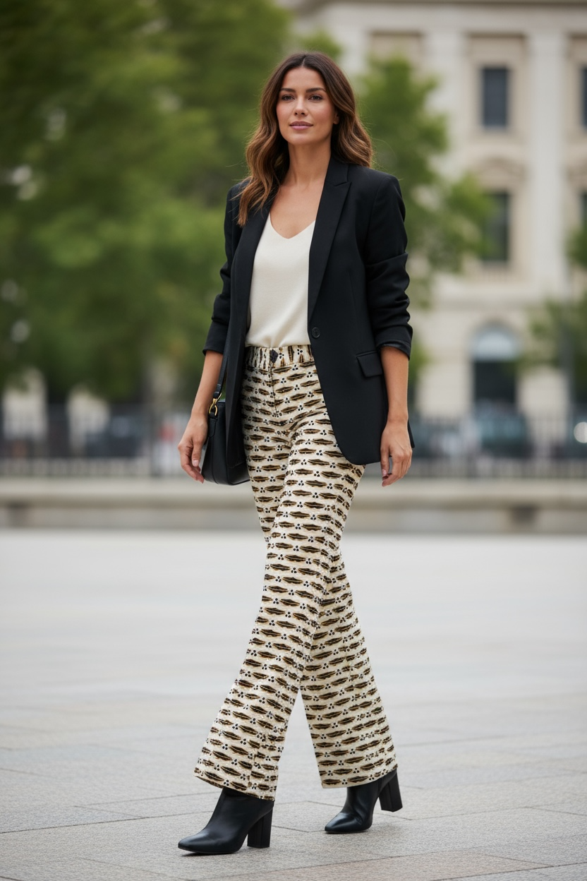 Pantalon en Wax tissu africain