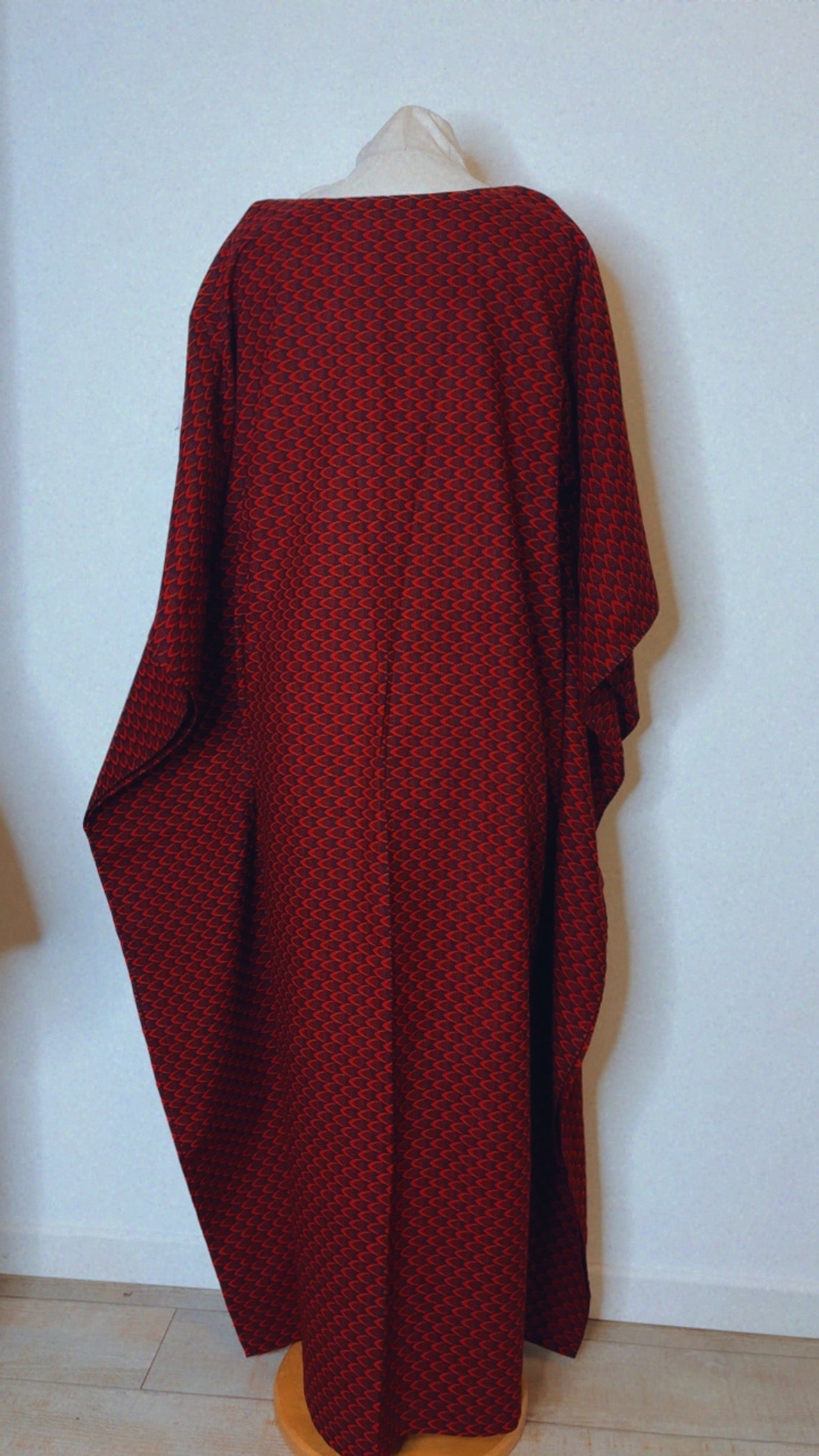 Boubou  africain en Wax tunique africaine fait main en coton