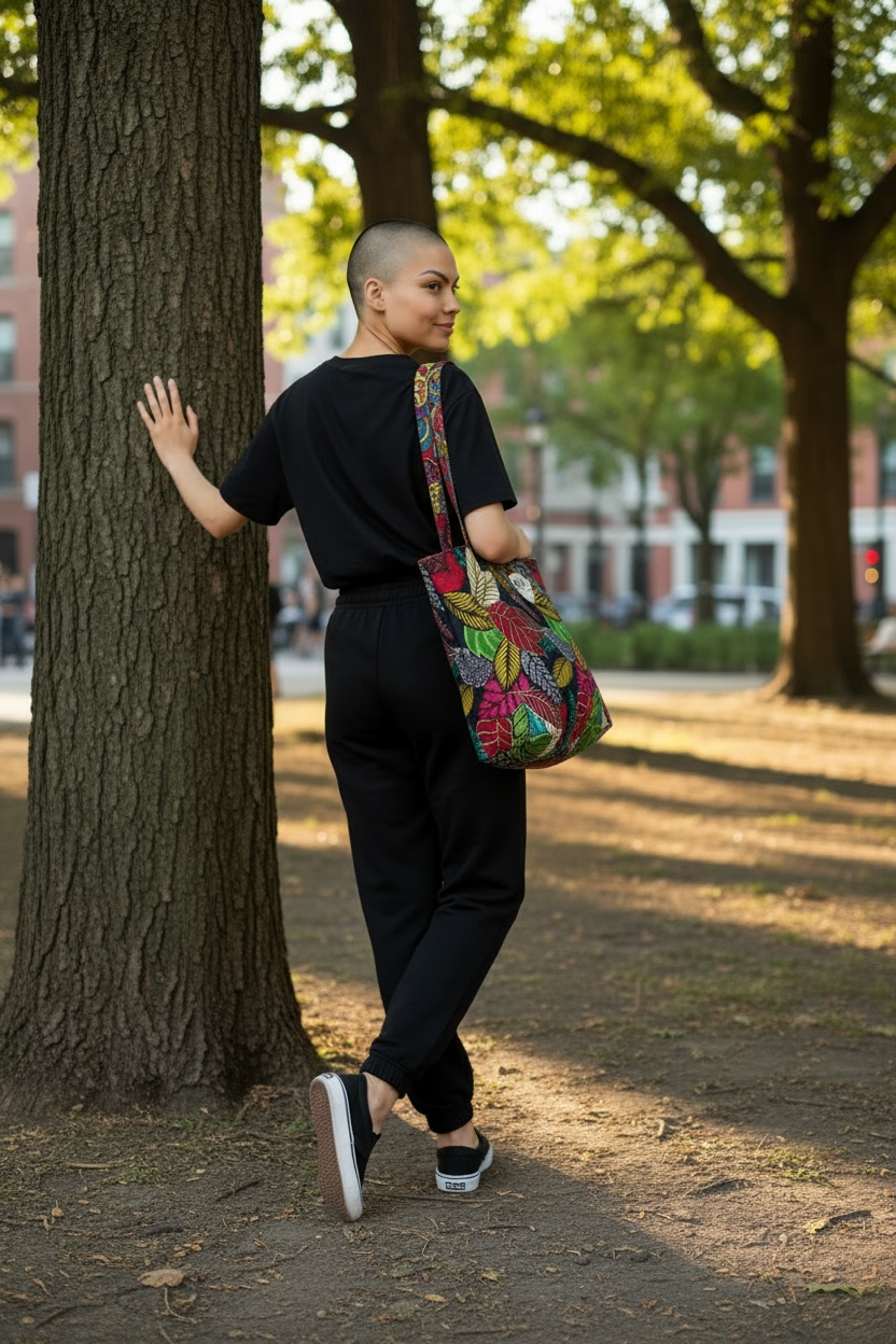 Sac en tissu africain 